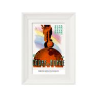 صورة الملصق الرسمي لكأس العالم 1938