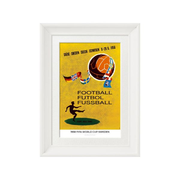 صورة الملصق الرسمي لكأس العالم 1958