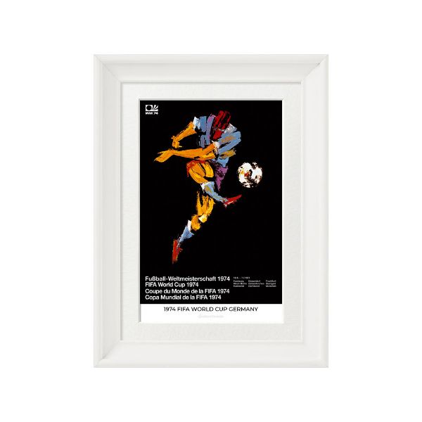 صورة الملصق الرسمي لكأس العالم 1974