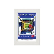 صورة الملصق الرسمي لكأس العالم 1998