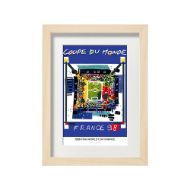 صورة الملصق الرسمي لكأس العالم 1998