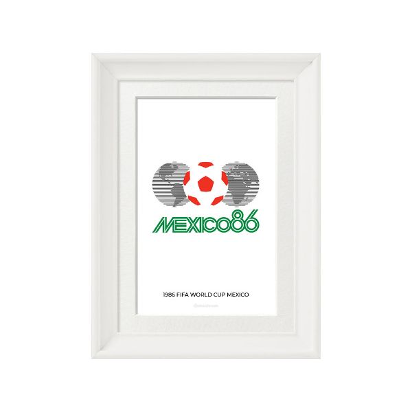 صورة الشعار الرسمي لكأس العالم 1986