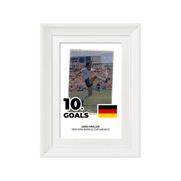 صورة الفائز بالحذاء الذهبي لكأس العالم 1970 - جيرد مولر