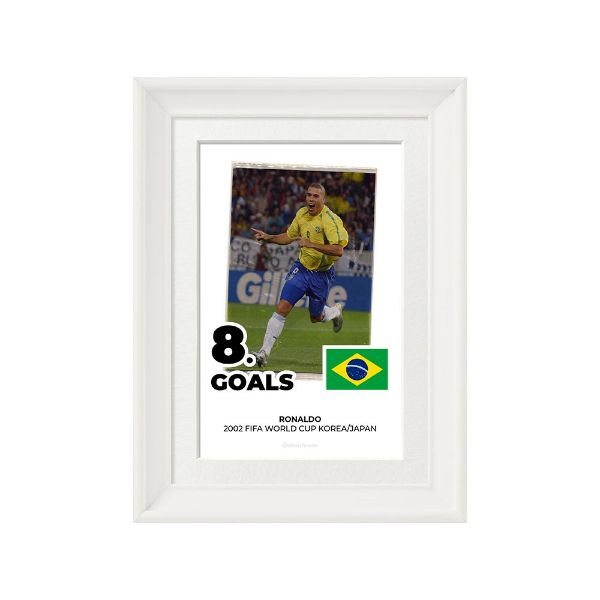 صورة الفائز بالحذاء الذهبي لكأس العالم 2002 - رونالدو