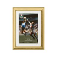 صورة هدف مارادونا الأول ضد إنجلترا 1986