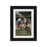 صورة هدف مارادونا الأول ضد إنجلترا 1986