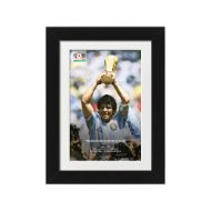 صورة مارادونا يرفع كأس العالم 1986