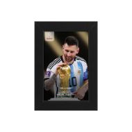 صورة لمسة ميسي الأولى لكأس العالم 2022