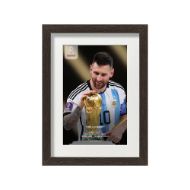 صورة لمسة ميسي الأولى لكأس العالم 2022