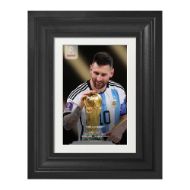 صورة لمسة ميسي الأولى لكأس العالم 2022