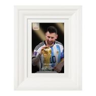 صورة لمسة ميسي الأولى لكأس العالم 2022