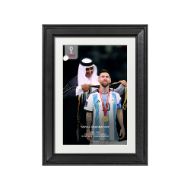 صورة ميسي يرتدي البشت 2022