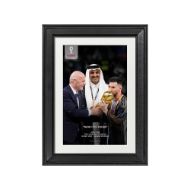 صورة تسليم الكأس لميسي 2022