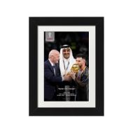 صورة تسليم الكأس لميسي 2022