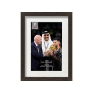 صورة تسليم الكأس لميسي 2022