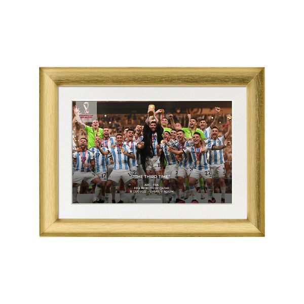 صورة تتويج منتخب الأرجنتين 2022