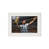 صورة ميسي يرفع كأس العالم 2022 (2)