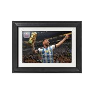 صورة ميسي يرفع كأس العالم 2022 (2)