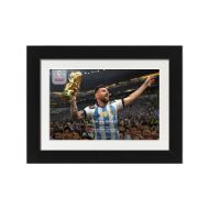 صورة ميسي يرفع كأس العالم 2022 (2)