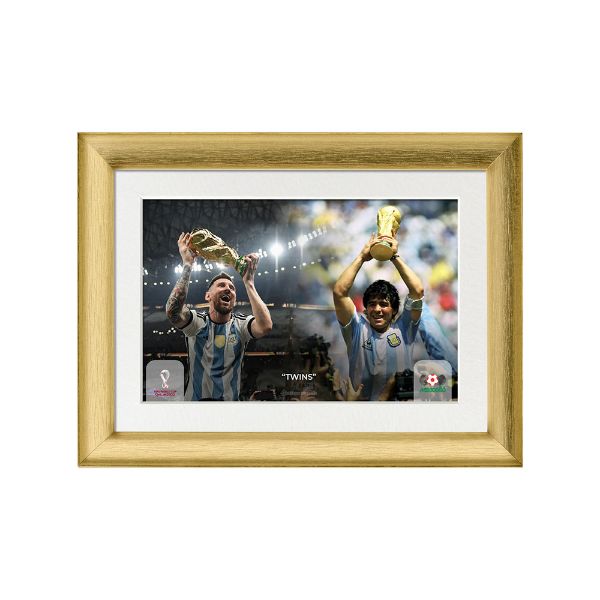 صورة مارادونا & ميسي