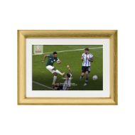 صورة هدف الدوسري ضد الأرجنتين 2022