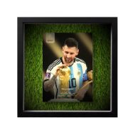 صورة لمسة ميسي الأولى لكأس العالم 2022 - عشبية مضيئة