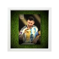 صورة لمسة ميسي الأولى لكأس العالم 2022 - عشبية مضيئة