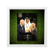 صورة تسليم الكأس لميسي 2022 - عشبية مضيئة