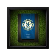 صورة شعار تشيلسي - خلفية سوداء - عشبية مضيئة